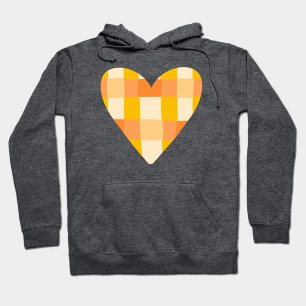 Square Heart Hoodie by crankycranium